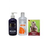 Saç Boyası Eflatun 250ml Ve Boya Temizleyici Ve Saç Açıcı