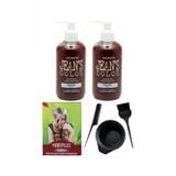 Saç Boyası Magenta 250ml 2ad, Saç Açıcı Ve Fluweel Saç Boya Kabı Seti