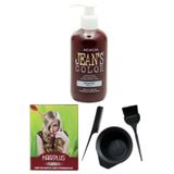 Saç Boyası Magenta 250ml, Saç Açıcı ve Fluweel Saç Boya Kabı Seti