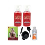 Saç Boyası Somon 250 Ml 2adet Saç Açıcı Boya Temizleyici Ve Fluweel Boya Seti 869900100949697