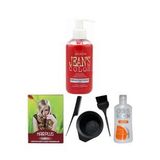 Saç Boyası Somon 250 Ml Saç Açıcı Boya Temizleyici Ve Fluweel Boya Seti 869900100948990