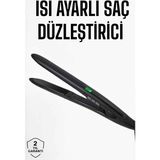 Saç Düzleştirici Isı Ayarlı Döner Kablo Yıpranma Karşıtı - TK002M-6VLSX2 - Çok Renkli
