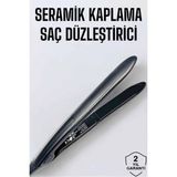 Saç Düzleştirici LED Ekranlı Isı Ayarlı Seramik Kaplama Profesyonel - Çok Renkli