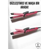 Saç Düzleştirici ve Maşa Ikili Saç Şekillendirici