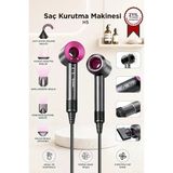 Saç Kurutma Makinesi Güçlü Saç Şekillendirici H5 Pembe