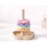 Saç Lastiği Standı – 3D Baskı Scrunchie Organizer & Takı Standı (Masa Dekoru)