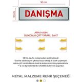 Sac Levha Danışma Kapı Yönlendirme Arkası Çift Taraflı Bant