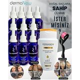 Saç Losyonu Saç Uzatıcı - Saç Gürleştirici Serum - Saç Çıkarıcı Serum / 10 Adet Serum Şampuan Roller