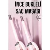 Saç Maşası 10MM Ince Bukle Taşınabilir Saç Kıvırma Çubuğu
