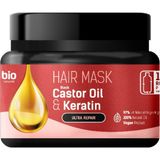 Saç Maskesi Bio Naturell Siyah Hint Yağı ve Keratin Ultra Onarıcı 295 ml
