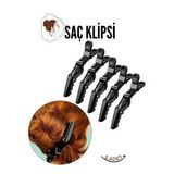 Saç Pensi Saç Klipsi 5 Adet Crocodile Design