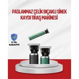 Saç Sakal Ense Paslanmaz Çelik T Vücut Tıraş Makinesi