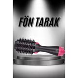 Saç Şekillendirici Saç Düzleştirici Fön Tarağı Tarak Fırça 1200W Saç Kurutma