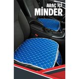 SacAyağı Premium Yeni ve Tüm Otomobil Modellerine Uyumlu 3 Parça Oto - Araç Brandası - Mavi