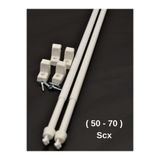 Saççax Exclusive Briz Perde Cubugu 40 60 ( 1 Takım )