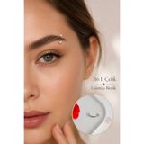 Sacce Scarves&Accessories 316L Çelik Zirkon Taşlı Kaş ve Rook Piercing