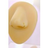 Sacce Scarves&Accessories 6 mm 316 L Çelik Düz Halka Model Gold Renk Hızma