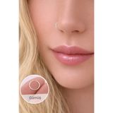 Sacce Scarves&Accessories 8 mm Düz Halka 925 Ayar Gümüş Hızma