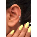 Sacce Scarves&Accessories 8 Mm Kuzey Yıldızı Charm Halka Piercing – Gold & Gümüş | Helix, Kıkırdak, Lob Uyumlu