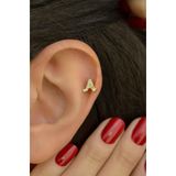 Sacce Scarves&Accessories A Harfi Helix Kıkırdak Lob Tragus Piercing