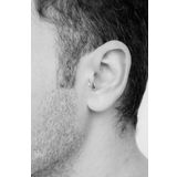 Sacce Scarves&Accessories Erkek Çelik Halka Tragus Helix Kıkırdak 8 mm Piercing