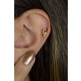 Sacce Scarves&Accessories G Harfi Helix Kıkırdak Lob Tragus Piercing
