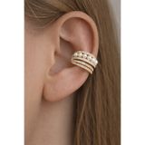Sacce Scarves&Accessories İncili Sıkıştırma Kıkırdak Earcuff Küpe