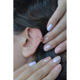 Sacce Scarves&Accessories Kalp Model Taşlı Halka Tragus Helix Kıkırdak Küpesi Piercing