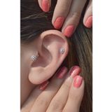 Sacce Scarves&Accessories Kar Tanesi Helix Kıkırdak Piercing