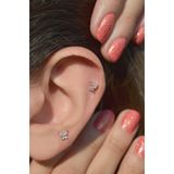 Sacce Scarves&Accessories Kelebek Helix Kıkırdak Piercing