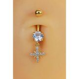 Sacce Scarves&Accessories Kuzey Yıldızı Çelik Göbek Piercing