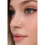Sacce Scarves&Accessories Mini Yıldız Sıkıştırmalı Hızma Gold Mini Yıldız Sıkıştırmalı Kıkırdak Küpe