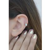 Sacce Scarves&Accessories Nazar Boncuklu Halka Helix Kıkırdak Küpesi Piercing