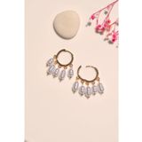 Sacce Scarves&Accessories Sallantılı İnci Küpe