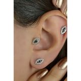 Sacce Scarves&Accessories Zirkon Göz Nazar Tragus Helix Kıkırdak Piercing