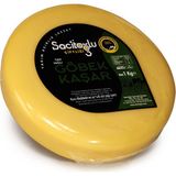 Sacitoğlu Tam Yağlı Göbek Kaşar 1 kg Türkiye Menşeli Geleneksel Peynir Yüksek Protein İçerir