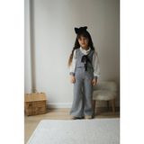 Sacro Kids Kazayağı Kumaş Gömlek - Pantolon - Yelek 3 Lü Kız Çocuk Takım - Çok Renkli - 5 - 6 Yaş