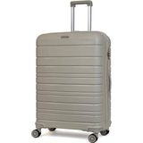 Saddlebag Karbon Pp Seyahat Valizi Horizon Serisi Kırılmaz Bavul, Büyük Boy - Ekru