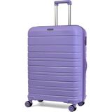 Saddlebag Karbon Pp Seyahat Valizi Horizon Serisi Kırılmaz Bavul, Büyük Boy - Lila