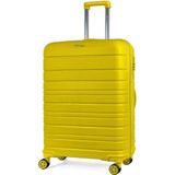 Saddlebag Karbon Pp Seyahat Valizi Horizon Serisi Kırılmaz Bavul, Büyük Boy - Sarı