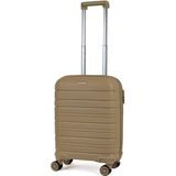 Saddlebag Karbon Pp Seyahat Valizi Horizon Serisi Kırılmaz Bavul, Kabin Boy - Gold