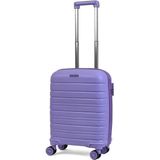 Saddlebag Karbon Pp Seyahat Valizi Horizon Serisi Kırılmaz Bavul, Kabin Boy - Lila