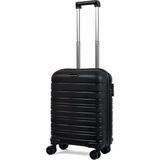 Saddlebag Karbon Pp Seyahat Valizi Horizon Serisi Kırılmaz Bavul, Kabin Boy - Siyah