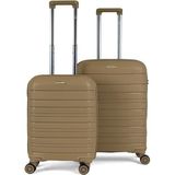 Saddlebag Karbon Pp Seyahat Valizi Horizon Serisi Kırılmaz Bavul, Kabin Boy&orta Boy - Gold