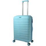 Saddlebag Karbon Pp Seyahat Valizi Horizon Serisi Kırılmaz Bavul, Orta Boy - Bebe Mavisi