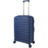 Saddlebag Karbon Pp Seyahat Valizi Horizon Serisi Kırılmaz Bavul, Orta Boy - Lacivert