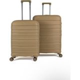 Saddlebag Karbon Pp Seyahat Valizi Horizon Serisi Kırılmaz Bavul, Orta Boy&büyük Boy - Gold