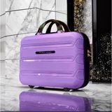 Saddlebag Lucas Pp Kırılmaz Makyaj Valizi - Lila