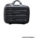 Saddlebag Lucas Pp Kırılmaz Makyaj Valizi - Siyah