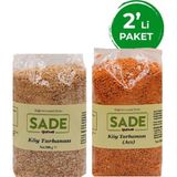 Sade Gurme Acılı Ve Tatlı Köy Tarhanası 2 Li Paket (2 X 500 Gr)